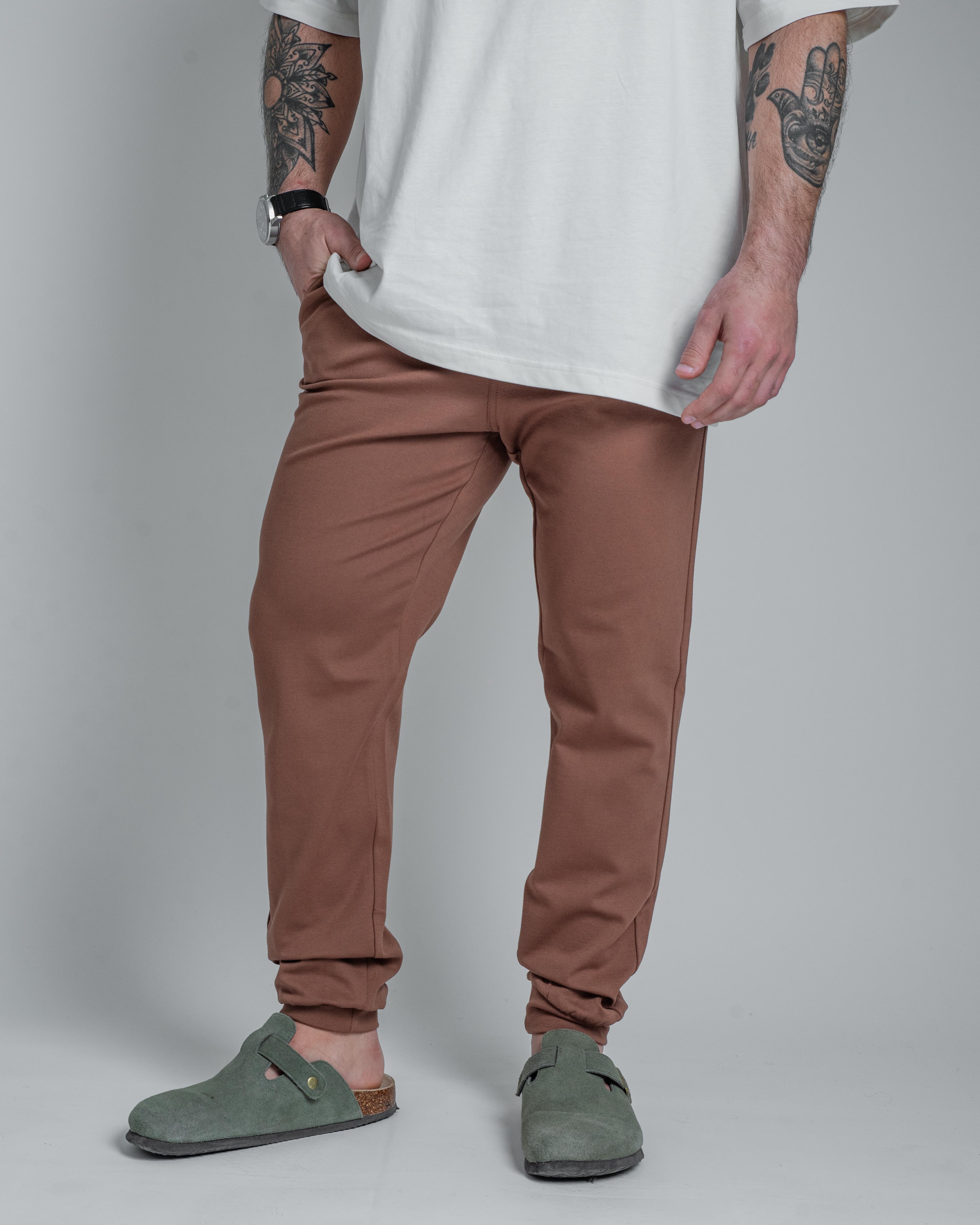 ComfortFlex Training Pants - Stylish Brown