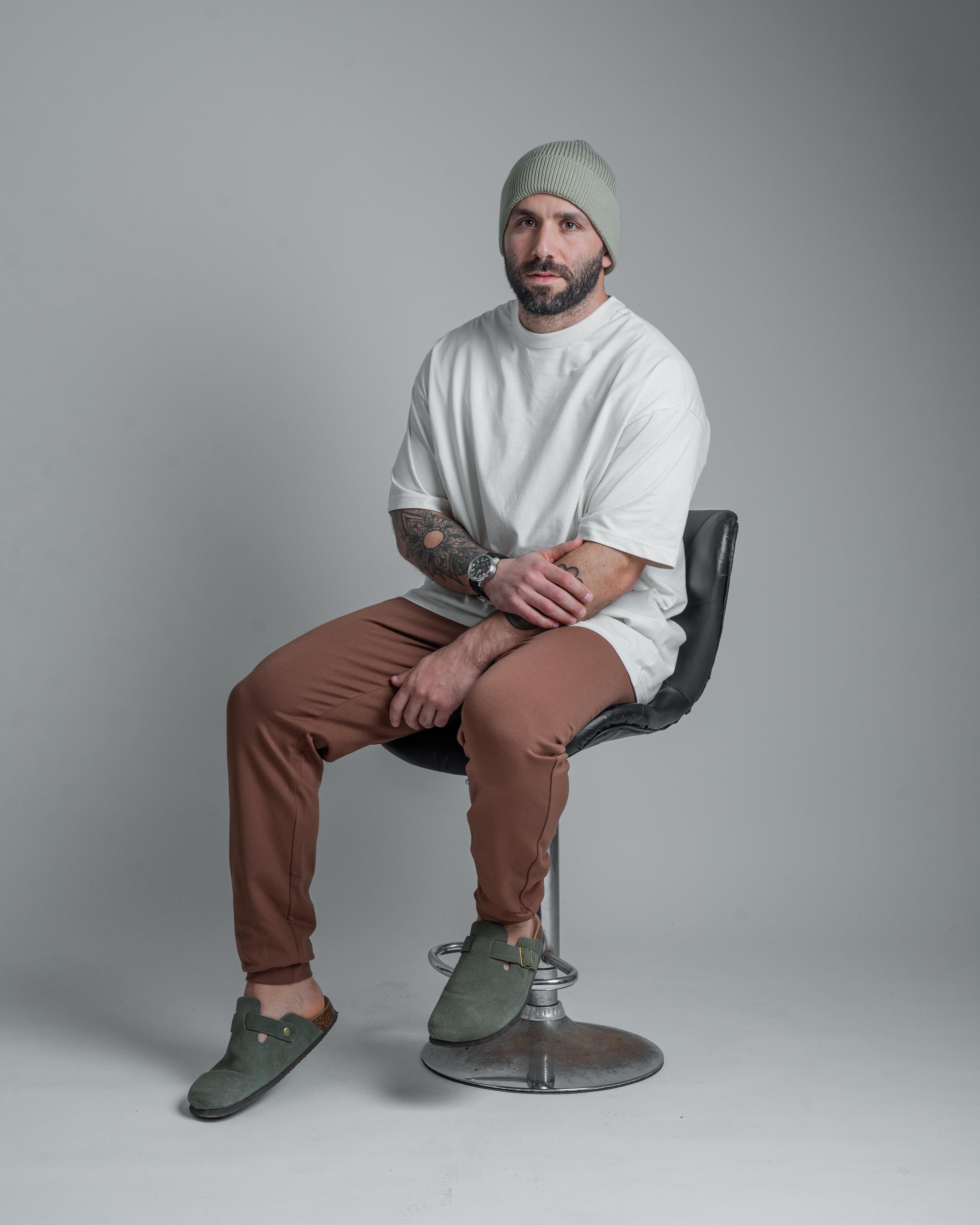 ComfortFlex Training Pants - Stylish Brown