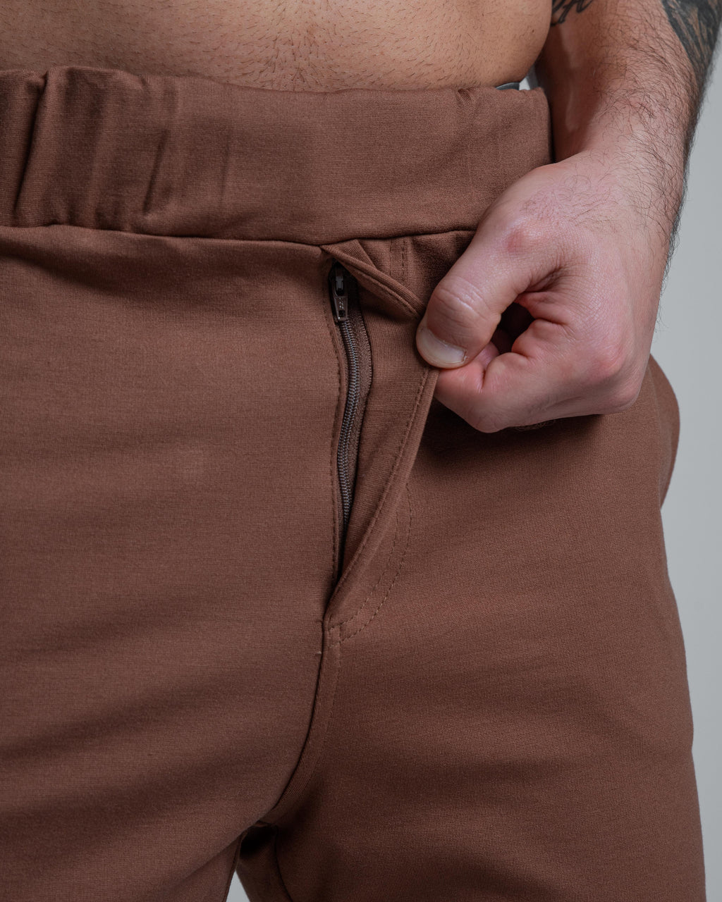 ComfortFlex Training Pants - Stylish Brown