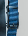 A Blue rachet automatic belt
