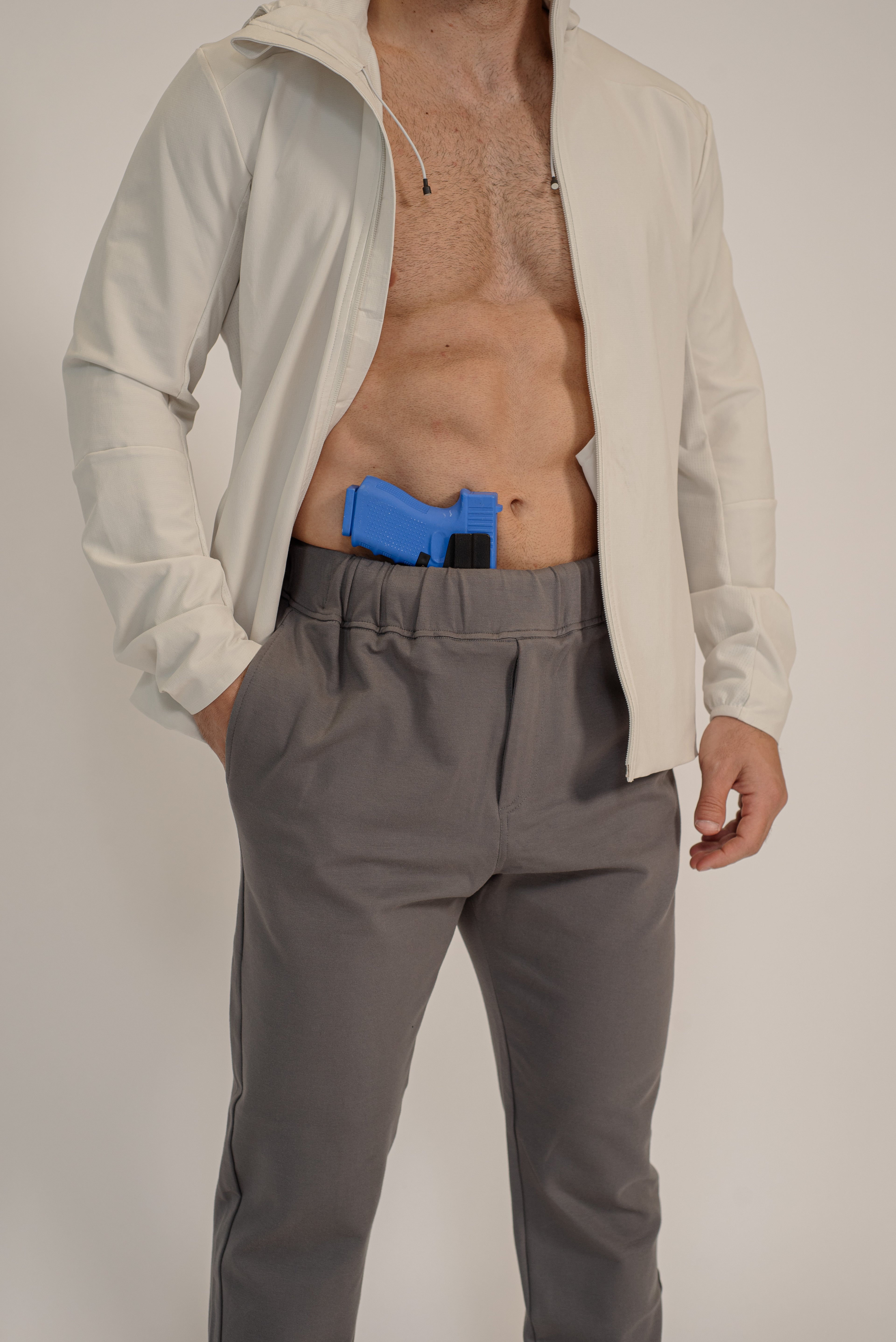 ComfortFlex Carry Joggers  - Stone Gray
