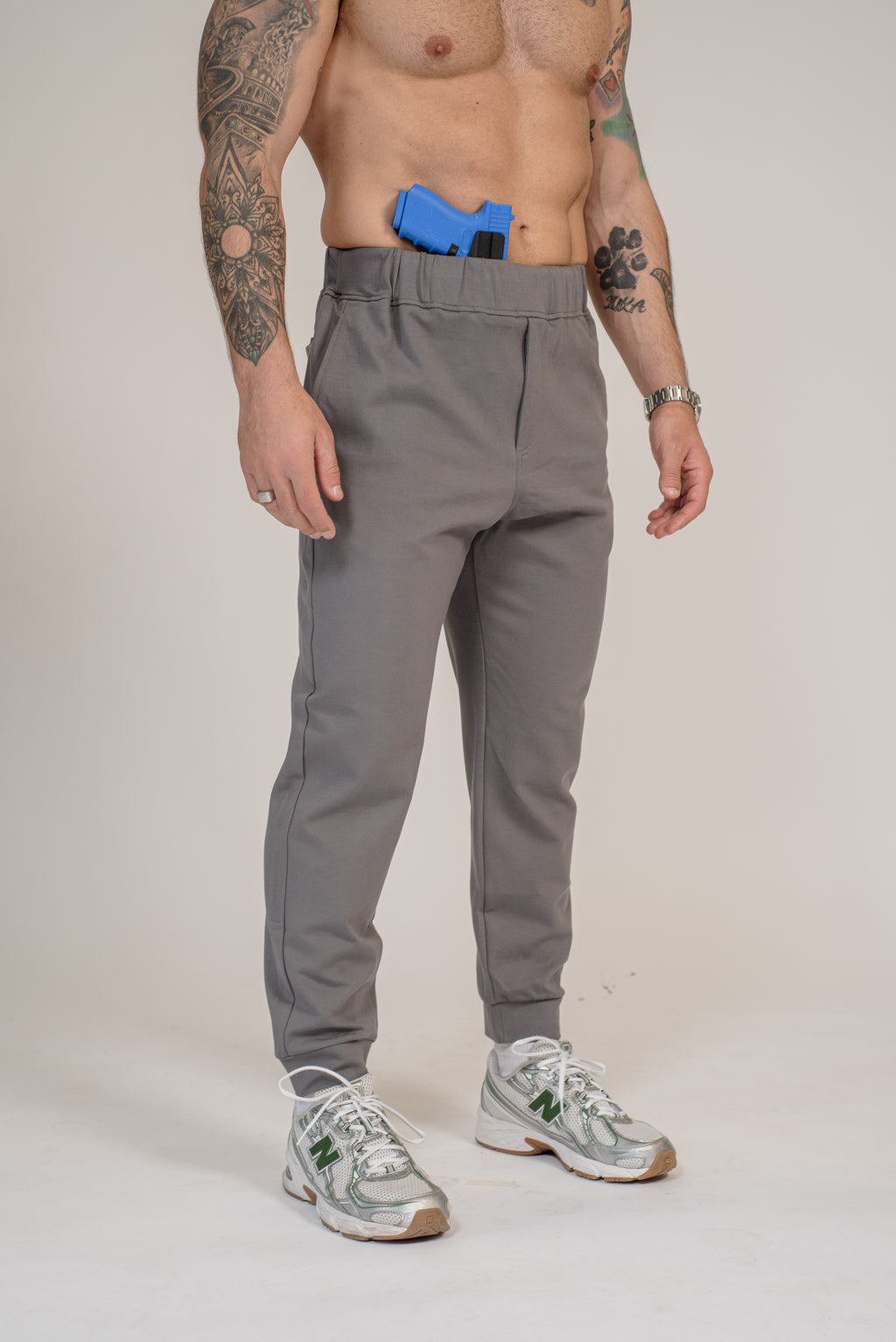 ComfortFlex Carry Joggers  - Stone Gray
