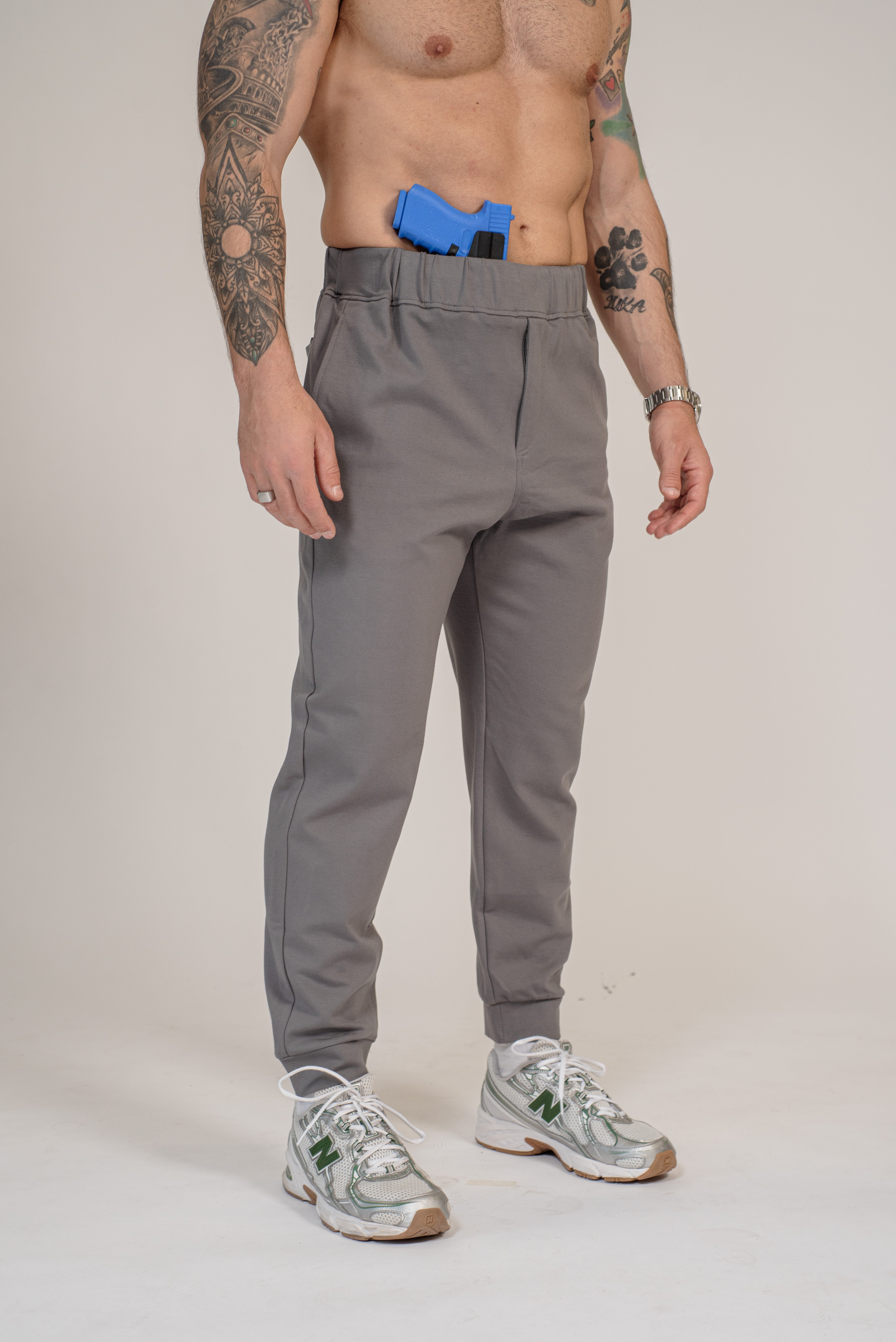 ComfortFlex Carry Joggers  - Stone Gray